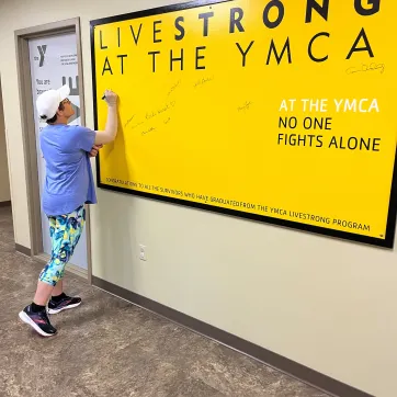 Learn more about LIVESTRONG at the YMCA